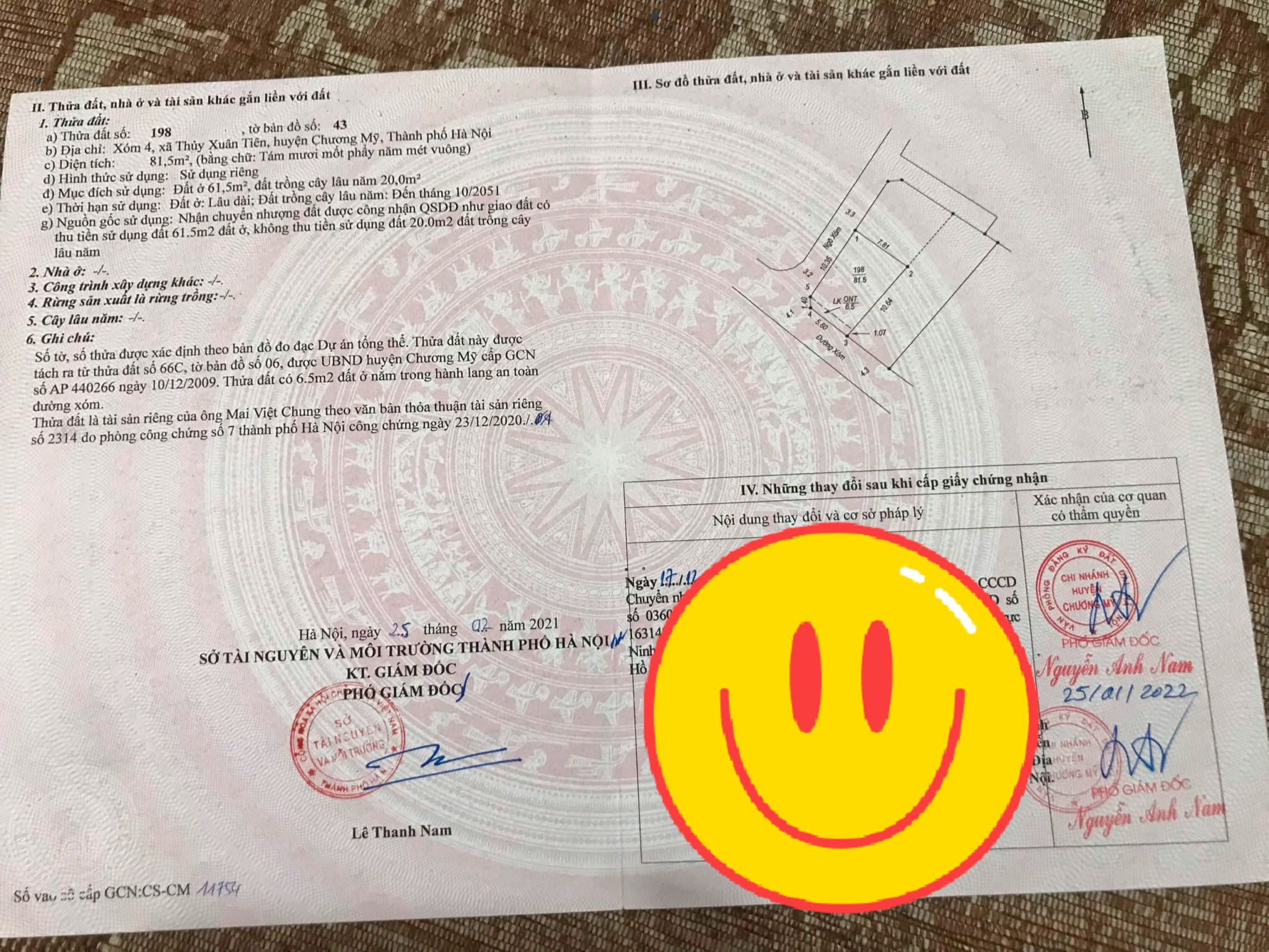 Chính chủ gửi bán lô đất 81.5m2, chỉ 1.x tỷ (x nhỏ xíu), tại Xóm 4, Thủy Xuân Tiên, Chương Mỹ, Hà Nội, ngõ thông, lô