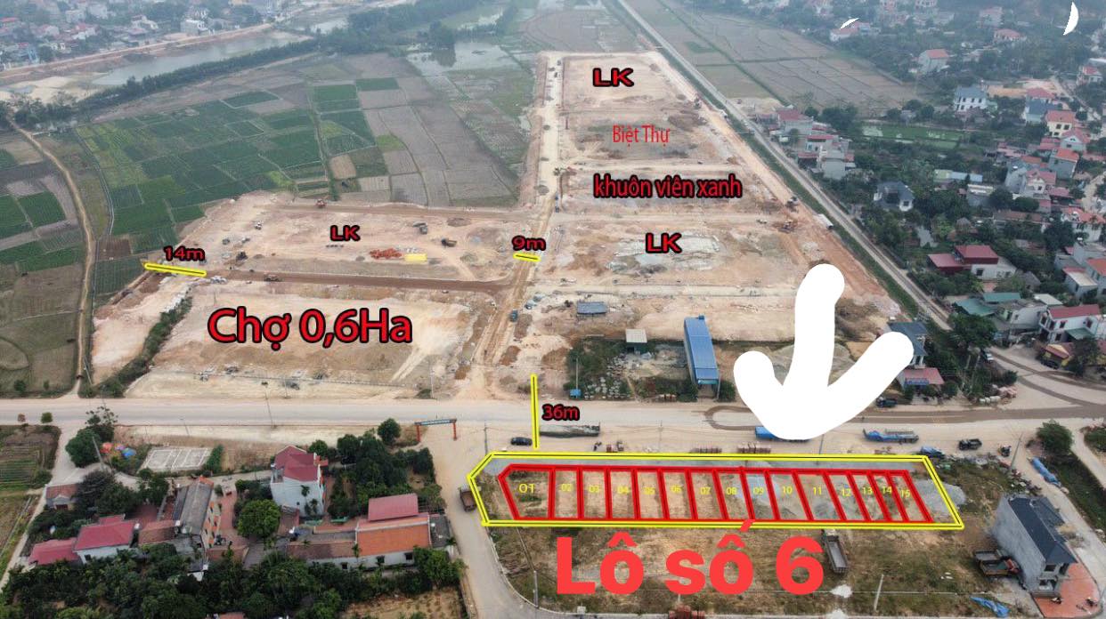 Chính chủ cần bán Nhanh Lô Đất Nằm trên trục đường rộng 26m Thuộc KDC Thôn Sơn Quang - Xã Trung Sơn - Huyện Việt Yên -