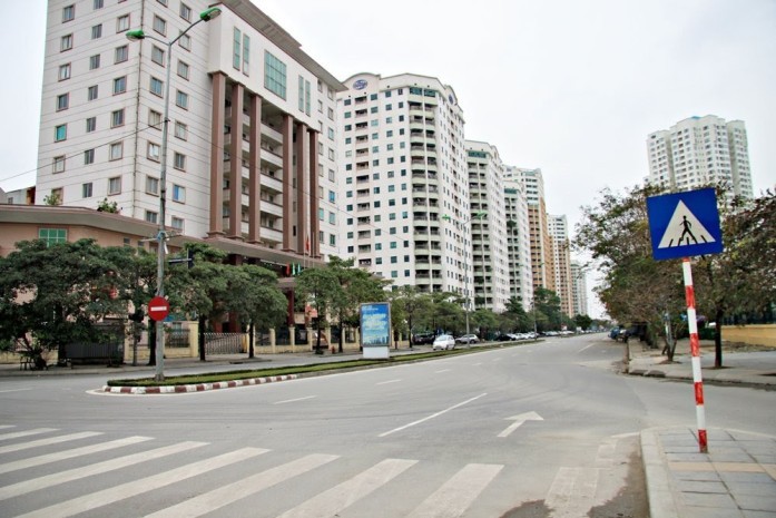 CỰC ĐẸP! 46.5 TỶ TÒA VĂN PHÒNG MẶT PHỐ HOÀNG ĐẠO THÚY, CẦU GIẤY-THÔNG SÀN-THANG MÁY