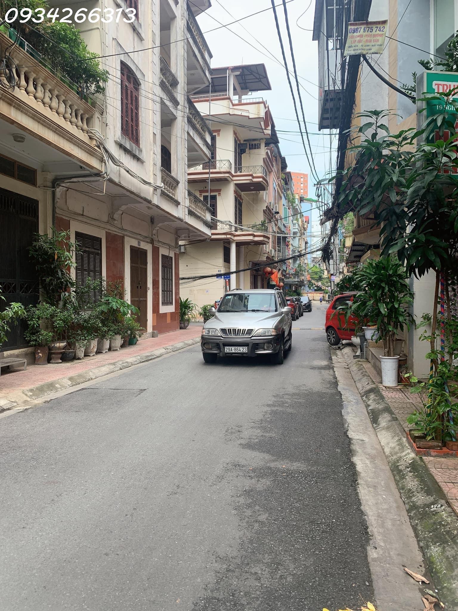 Bán nhà đẹp dân xây mặt ngõ phố Văn Cao 50m2 4tầng hơn 5tỷ Ba Đình - 0934266313