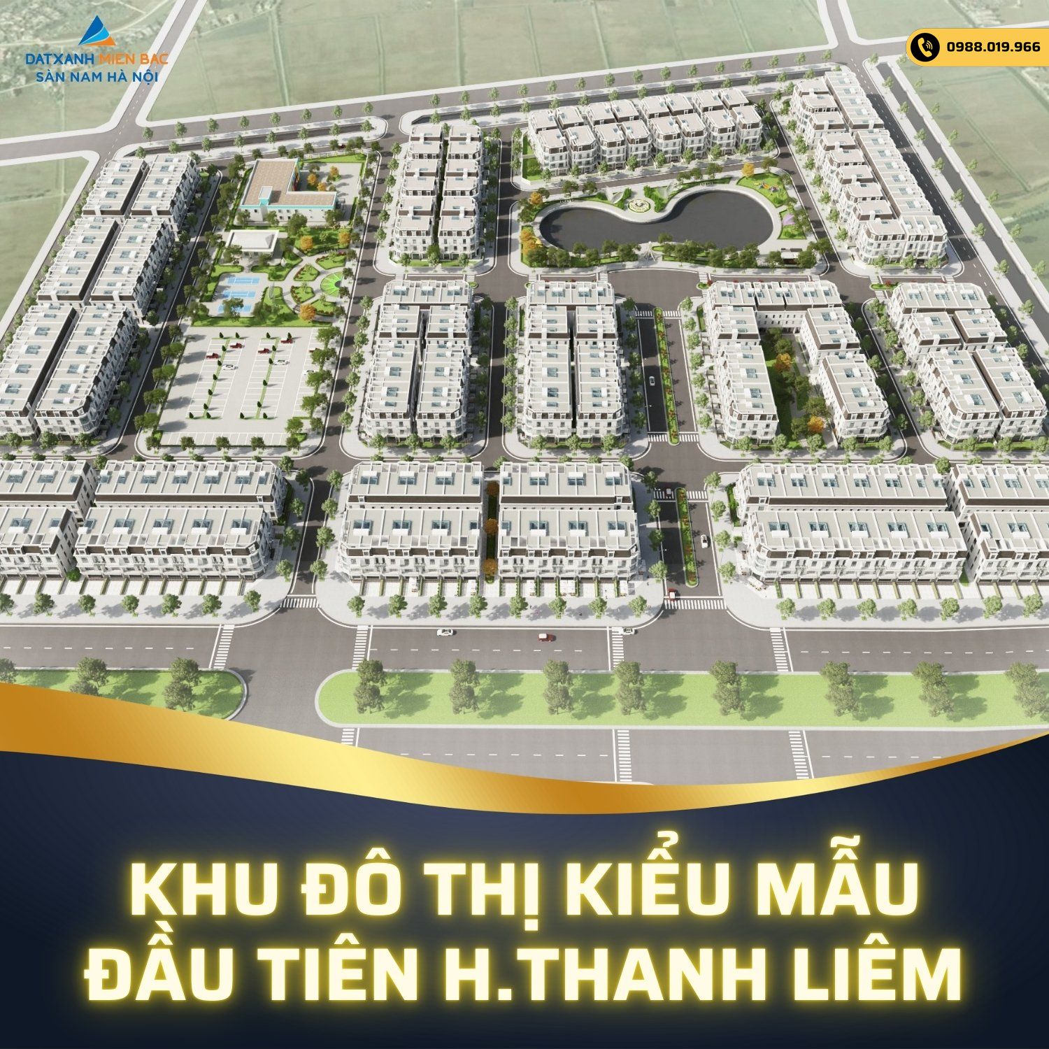 Mở bán khu đô thị kiểu mẫu Tân Thanh Elite City, Hà Nam. Gần trung tâm hành chính mới huyện Thanh Liêm, gần khu công