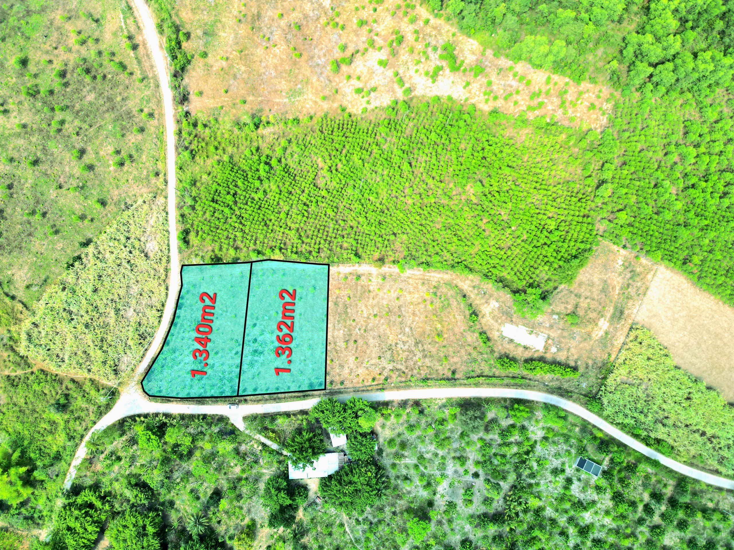 Bán Lock 2 lô đất đẹp giá rẻ chỉ từ 850tr tại Khánh Nam, Khánh Vĩnh