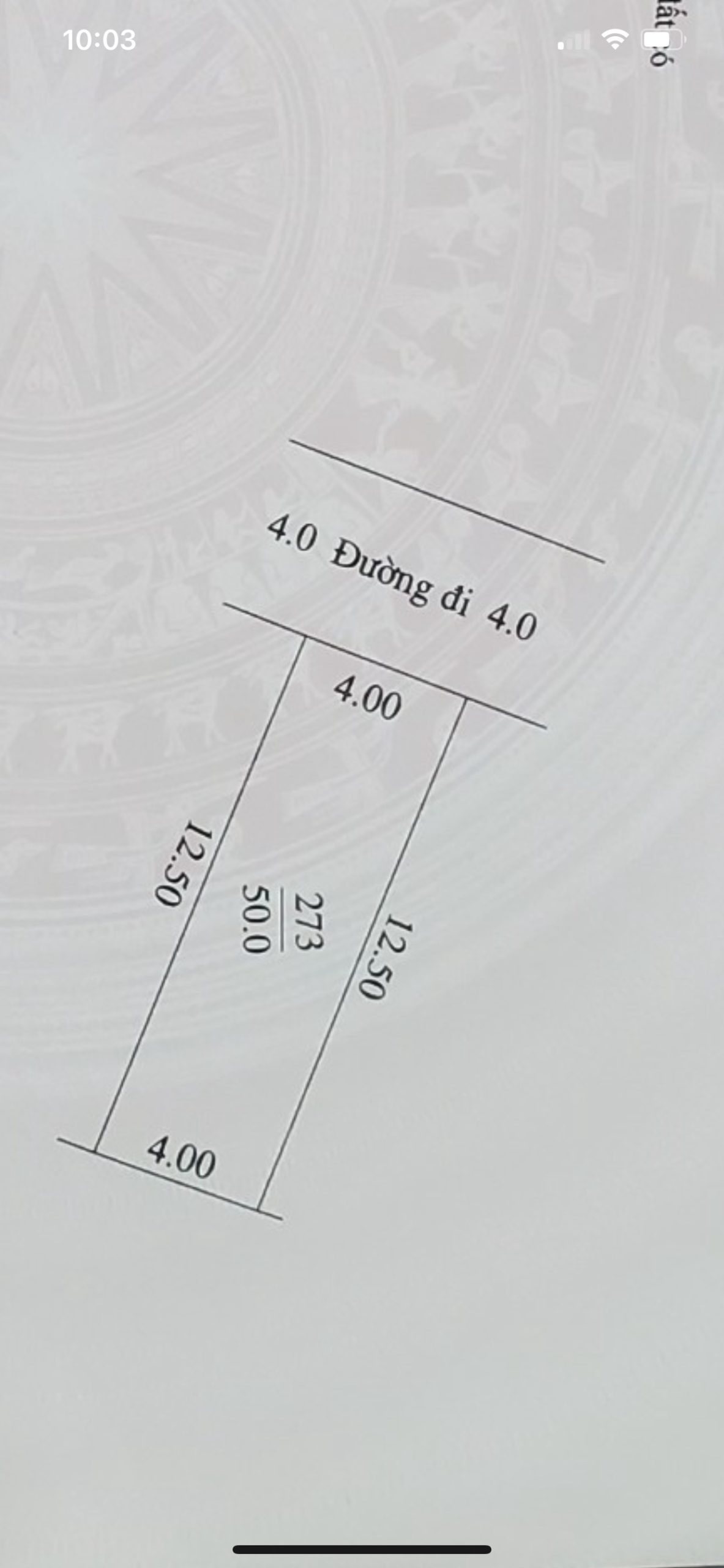 bán 50m đất ful thổ đường ô tô đỗ cửa giá rẻ