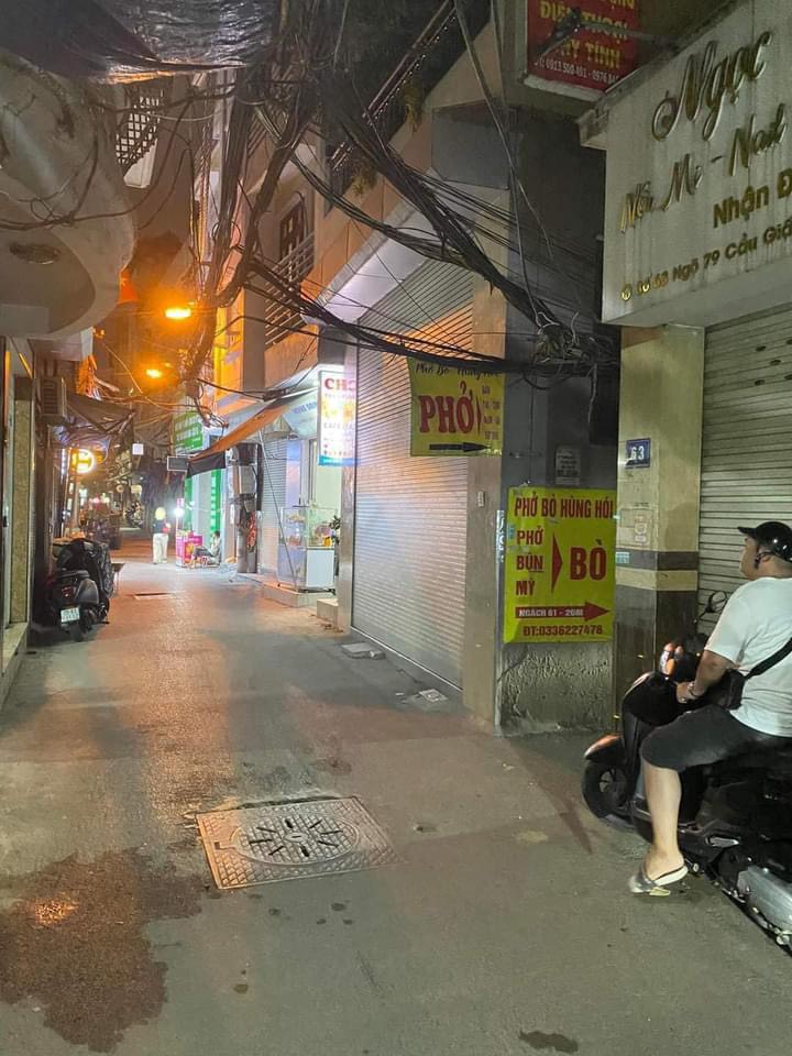 NHÀ LÔ GÓC MẶT NGÕ 79 CẦU GIẤY, 51M*4 TẦNG, MT 3,6M, NGÕ THÔNG Ô TÔ KINH DOANH,GIÁ 13 TỶ