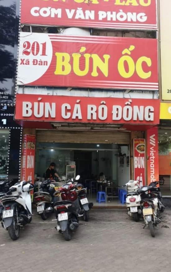 Hà Nội, Sang Lại Quán Bún Cá Đông Khách tại 201 Xã Đàn, quận Đống Đa, SDT : 0962256006 gặp cô Quỳnh