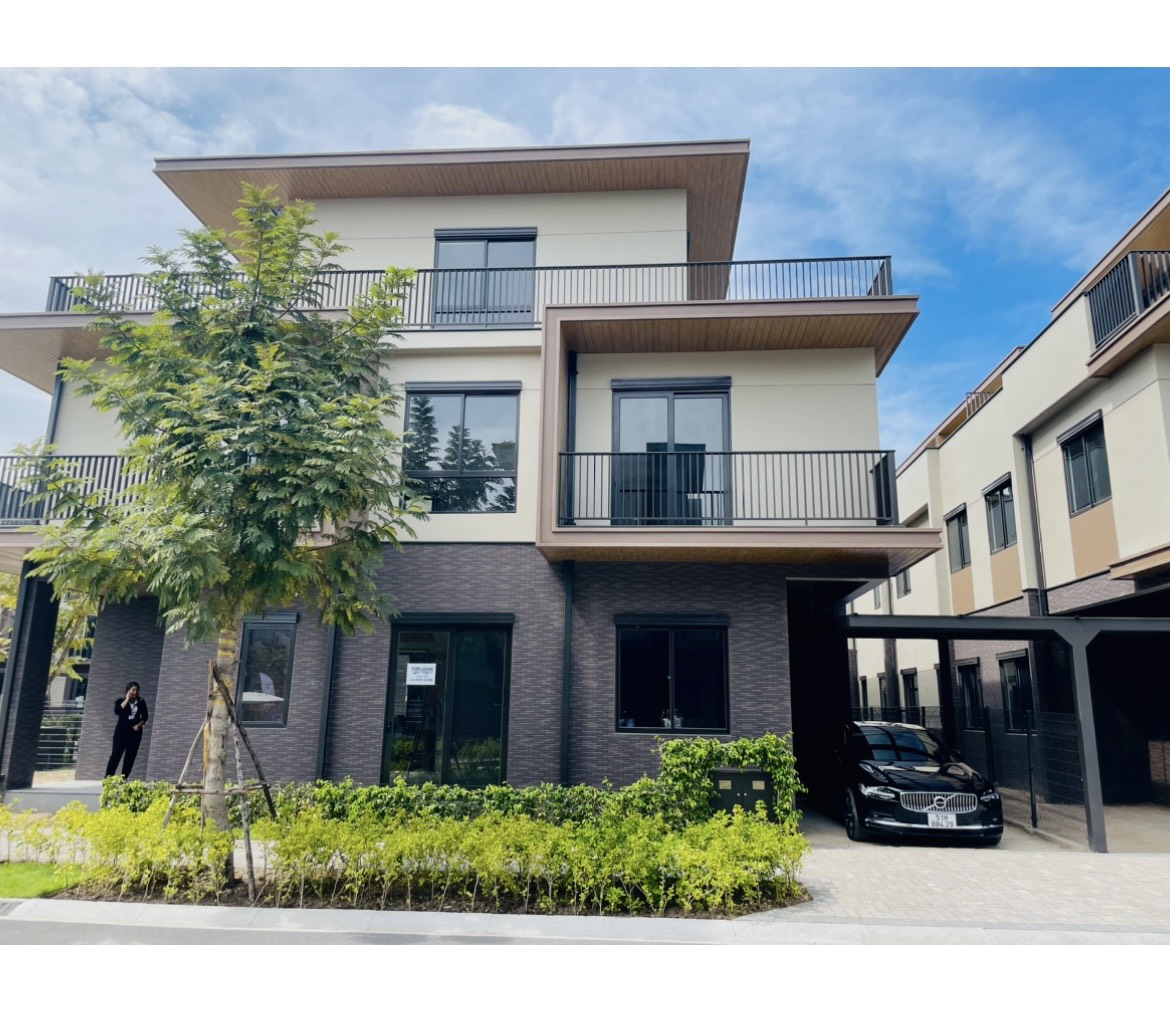 Cho Thuê Căn Góc trục chính Izumi City Nam Long. Kiến trúc Nhật bản.