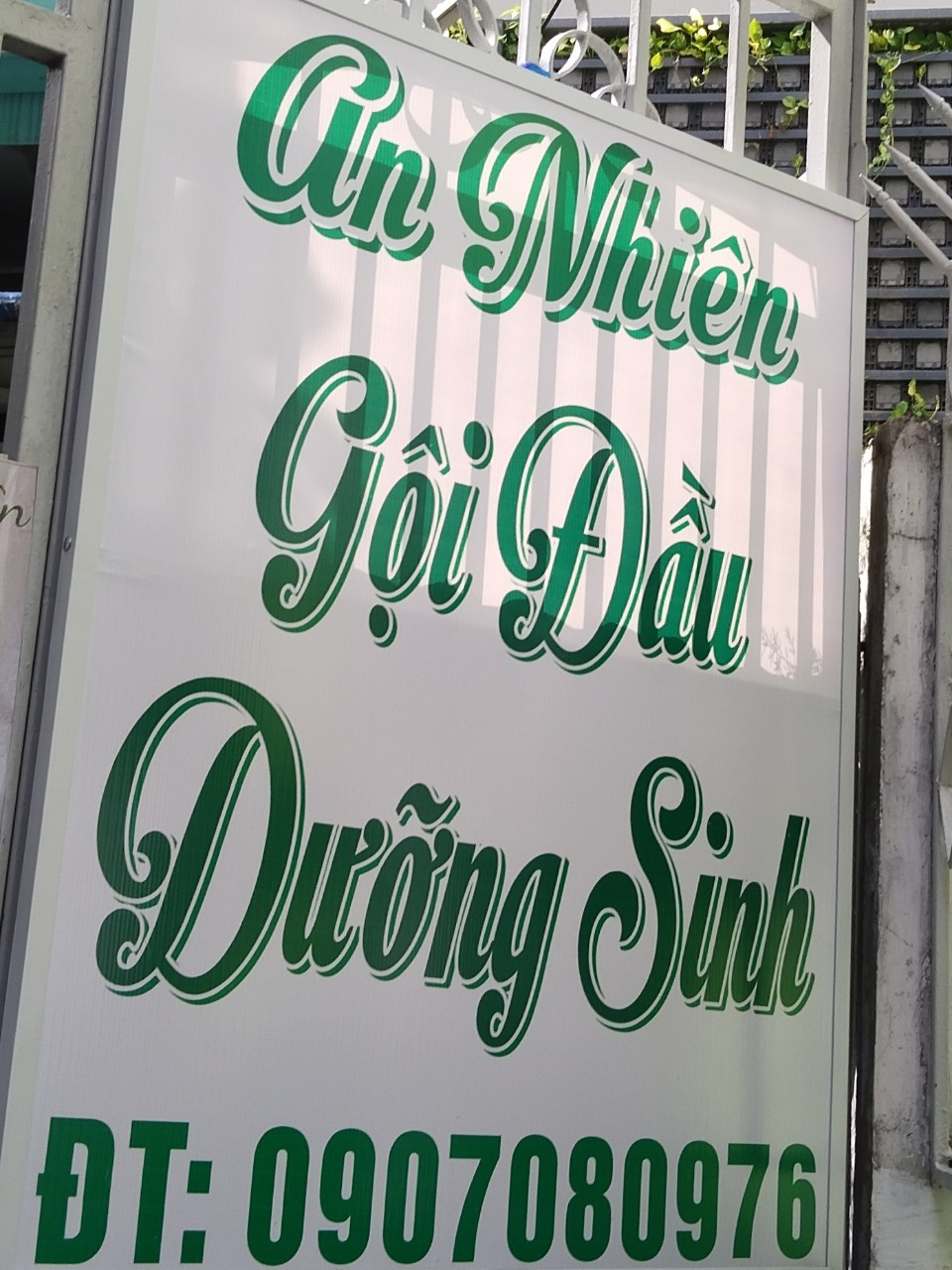 GỘI ĐẦU DƯỠNG SINH AN NHIÊN là một điểm dừng chân lý tưởng cho mọi người muốn thư giãn và chăm sóc da.