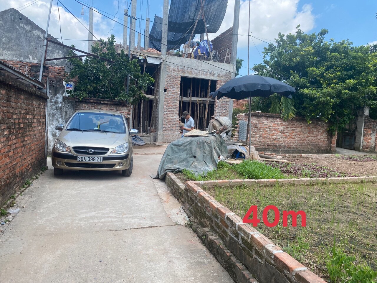 Nhỉnh nhẹ 1 tỉ có ngay lô góc 40m gần chợ trường học nhà văn hóa - Gần khu dân cư đông đúc -Dân trí cao -Ngay quận Hà