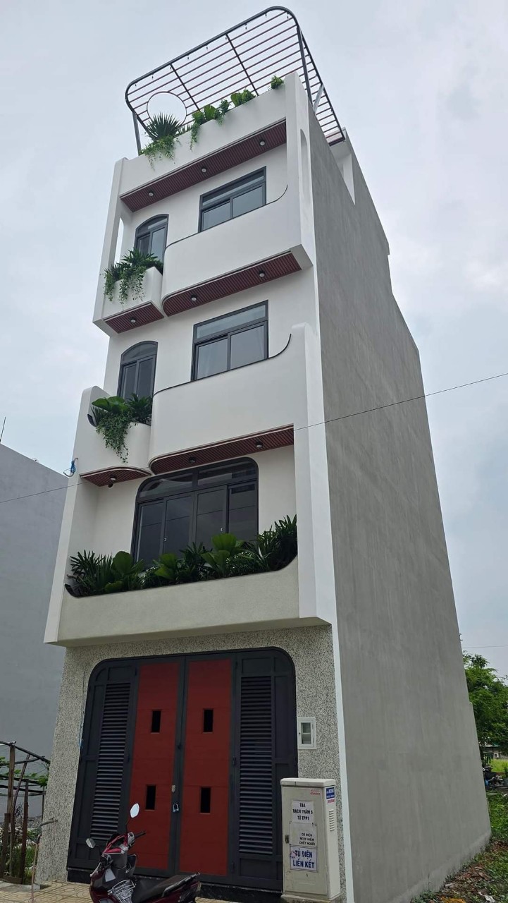 Bán nhà mới xây hẻm 8m An Phú Đông 12- An Phú Đông –Quận 12 – 52m2 – 5 tầng