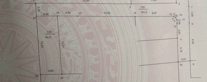 Duy nhất mảnh đất còn xót lại tại Vĩnh Lộc - Thư Phú - Thường Tín