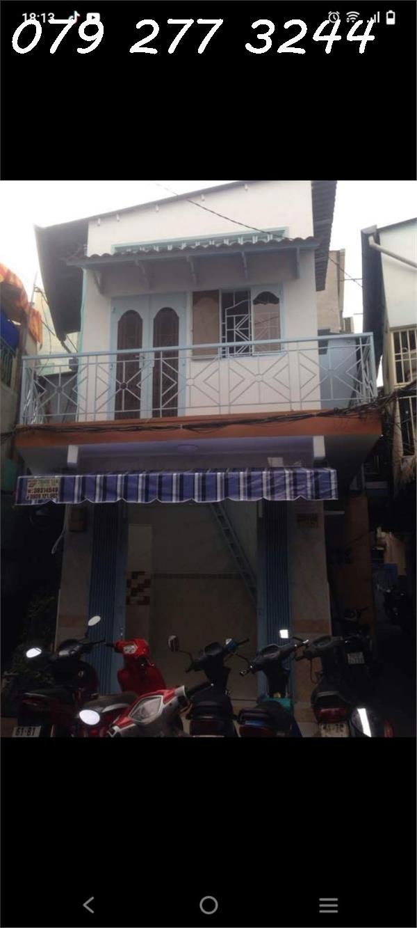 Cho thuê nhà đường Võ Văn Kiệt phường Cô Giang Quận 1.HCM