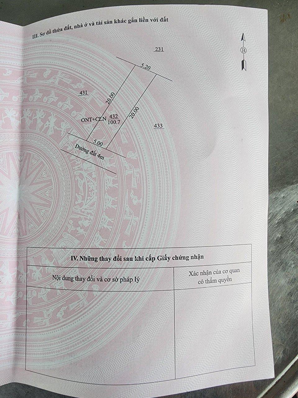 Chính Chủ Cần Bán Lô Đất Hẻm Ấp Tường An, Trường Tây - TX Hòa Thành, Tây Ninh
