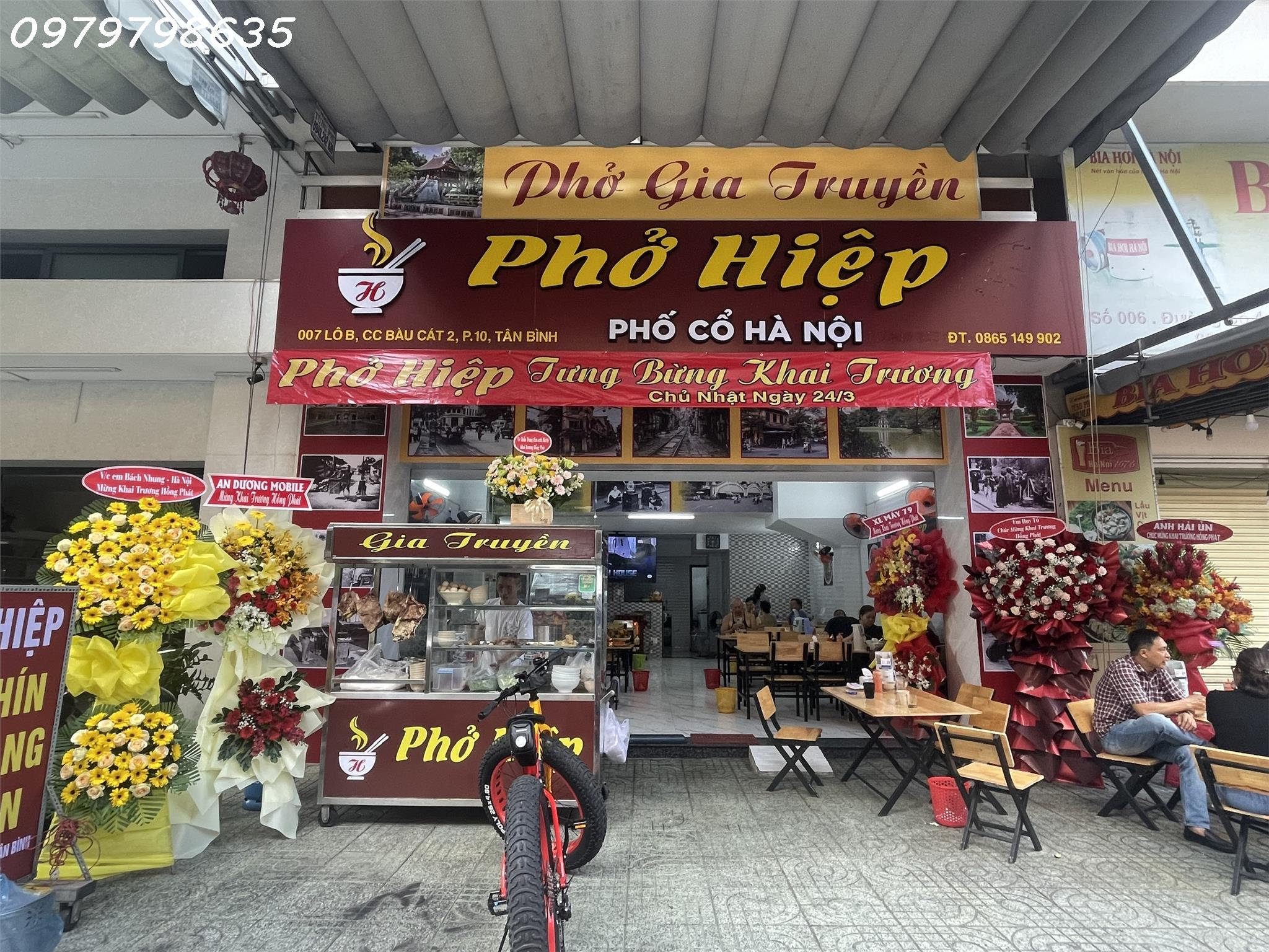 CẦN SANG NHƯỢNG QUÁN PHỞ HIỆP TẠI CHUNG CƯ BÀU CÁT 2, PHƯỜNG 10, TÂN BÌNH