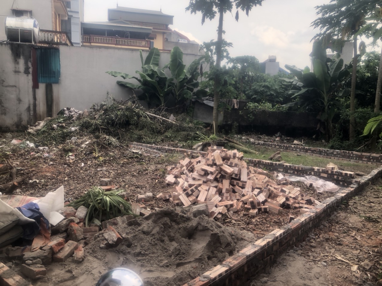 Bán đất Đại Áng Thanh trì đường rộng, ô tô vào dt 45m mt4.3m đất giá chỉ 40tr/m2