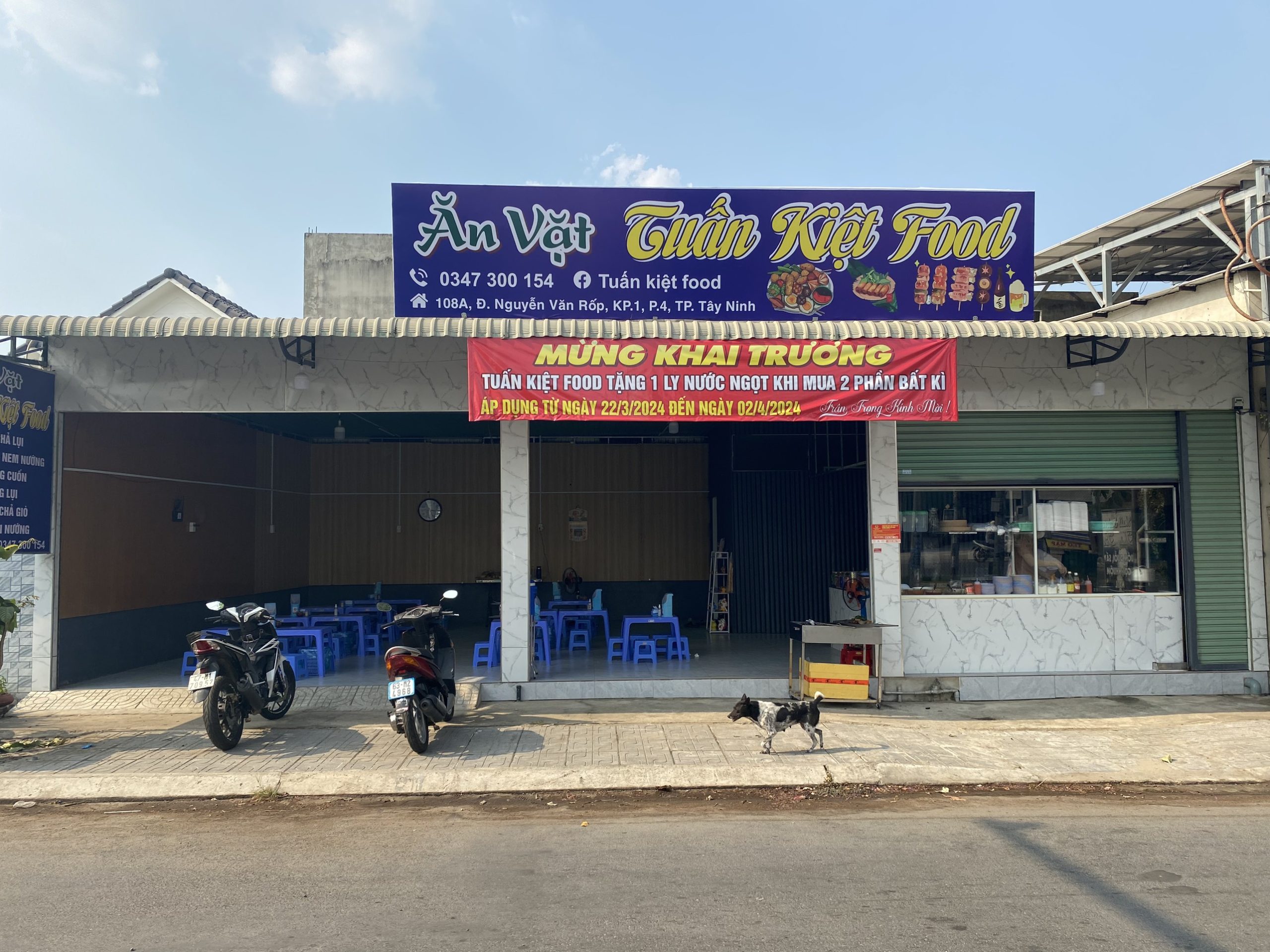 Sang nhượng lại quán tại đường Nguyễn Văn Rốp , kp 1 , Phường 4 , TP. Tây Ninh