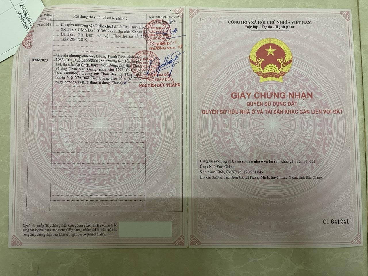 ĐẤT ĐẸP - GIÁ TỐT - Cần Bán Nhanh Lô Đất Vị Trí Đắc Địa Tại Phong Minh, Lục Ngạn, Tỉnh Bắc Giang,