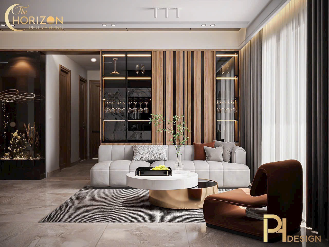 Bán Căn hộ giá tốt nhất tại dự án The Horizon 121.36m2-3BR-2WC