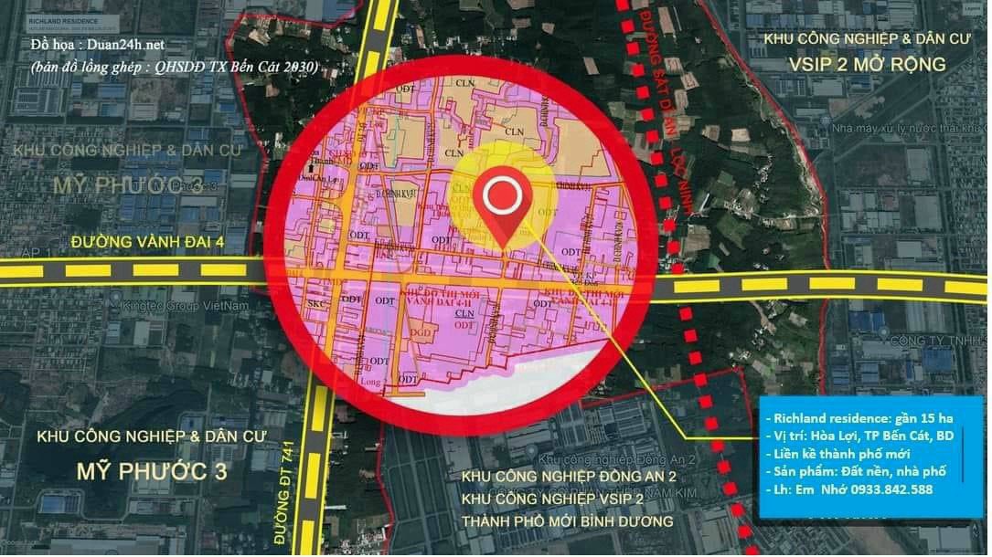 Bán đất hòa lợi, bến cát, bình dương Hotline : 0949 866 116 Đất hòa lợi diện tích 80m2 thổ cư 100%