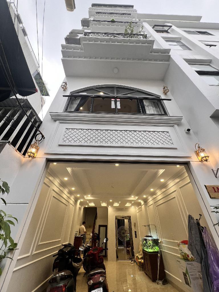 BÁN NHÀ NGỌC THỤY 40M2, 7 TẦNG THANG MÁY , Ô TÔ VÀO NHÀ, CÁCH 10M RA PHỐ NGỌC THỤY