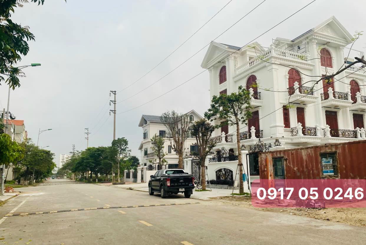 "Bán lô góc biệt thự trục Đoàn Phú Tứ khu đô thị Nam Võ Cường.