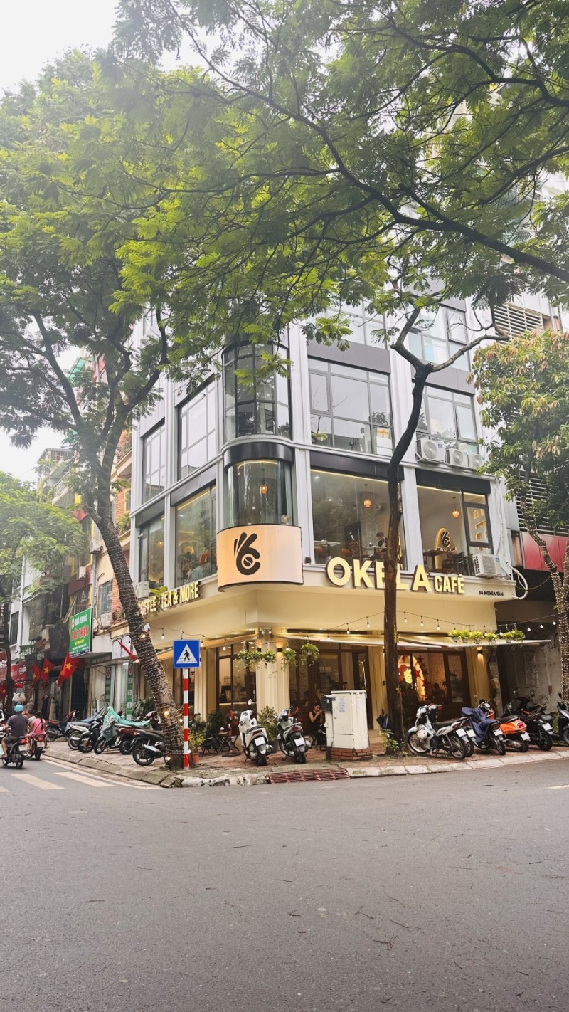 BÁN NHÀ TOÀ NHÀ MẶT PHỐ NGHĨA TÂN, CẦU GIẤY. 53MX5, MT 15M, GIÁ 45 TỶ