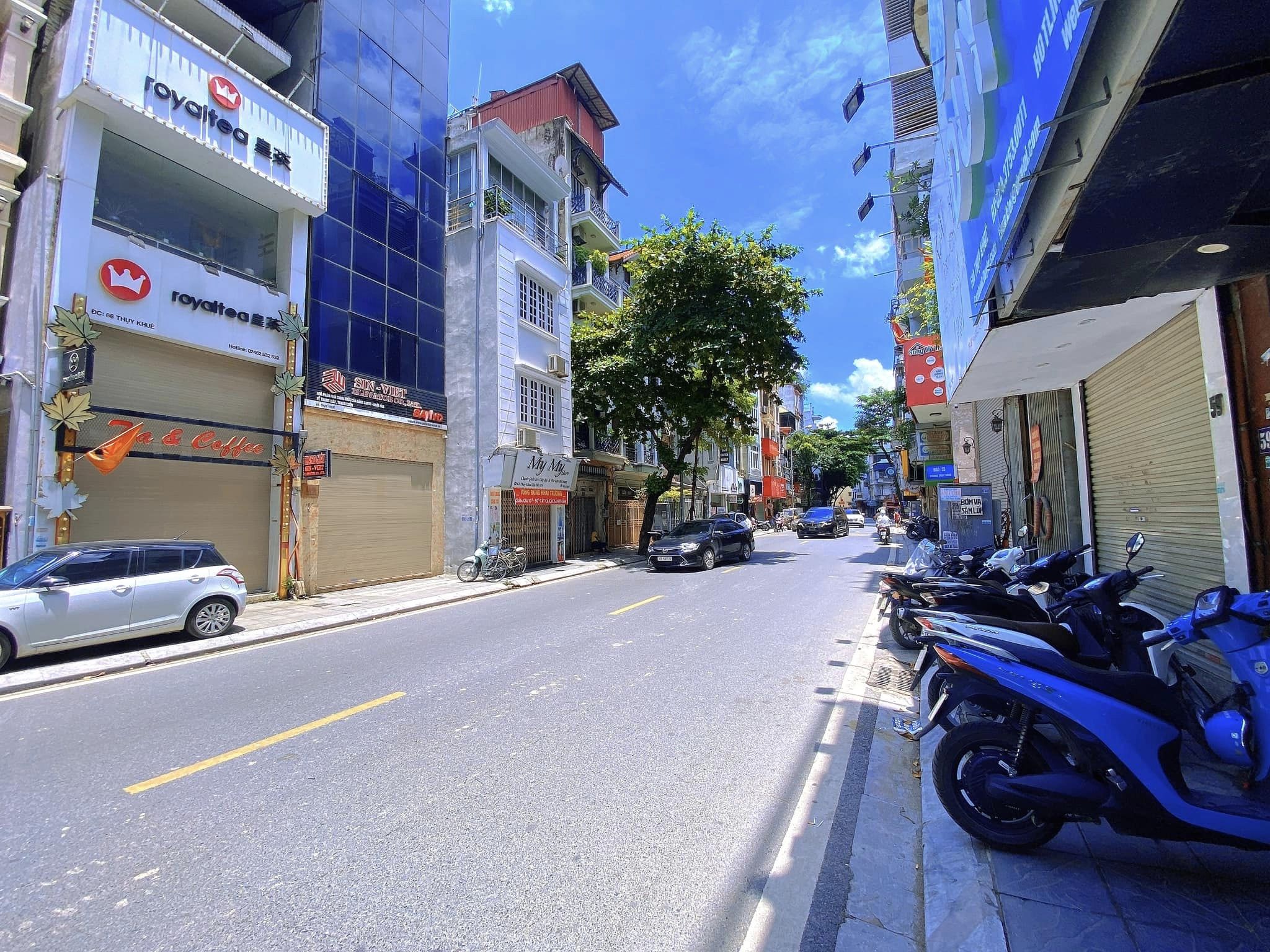 66 Thuỵ Khuê 69M 5T 4MT 25 tỷ Tây Hồ MẶT PHỐ - TẦM TIỀN HIẾM - VỈA HÈ - Ô TÔ TRÁNH - GẦN HỒ TÂY - SIÊU ĐẸP - BAY