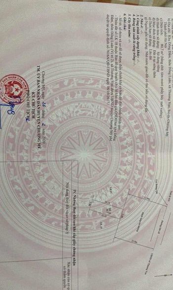 Siêu phẩm mặt đường kinh doanh liên huyện tại Thượng Vực - Chương Mỹ Giá bán hơn 2 tỷ Diện tích : 80.7m2 -Mặt