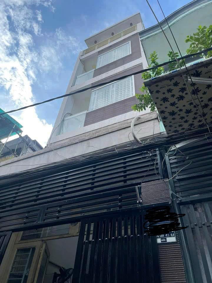 Nhà 5 tầng - 3.5x9.5m - Hẻm 4m Âu Dương Lân - Phường 3 - Gần trung tâm Quận 8 - giá 4 tỷ 900