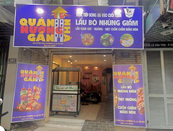 SANG NHƯỢNG QUÁN LẨU NƯỚNG ĐƯỜNG LÊ VĂN THỌ GÒ VẤP - QUÁN ĐÃ CÓ KHÁCH QUEN ỔN ĐỊNH, Anh Khánh 0901319643