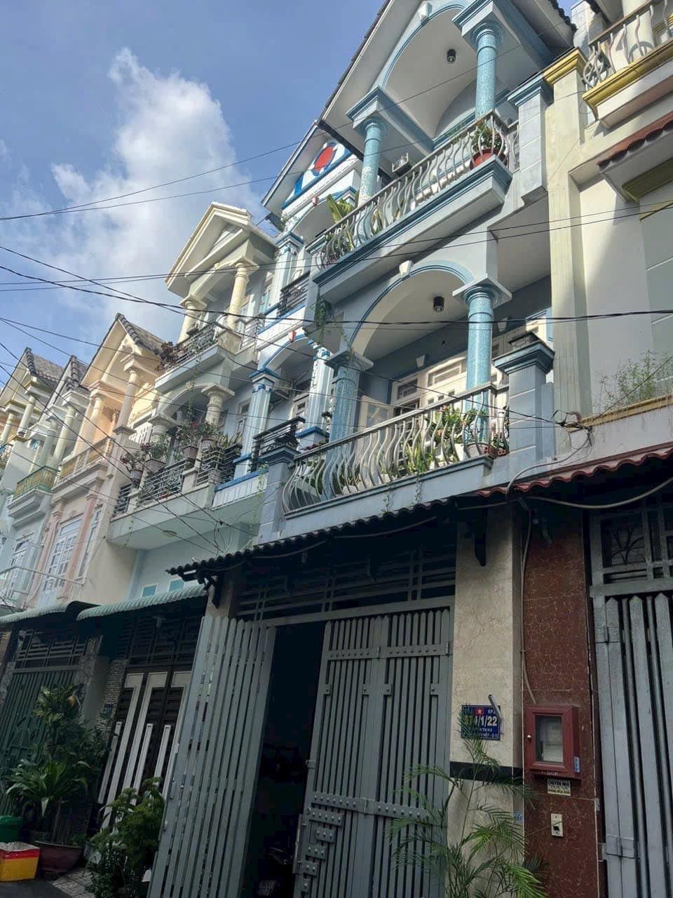 Bán nhà phố sổ hồng riêng đường Huỳnh Thị Hai, P. Tân Chánh Hiệp, Quận 12 4m x 14m, đúc 3 tấm giá 4.85T