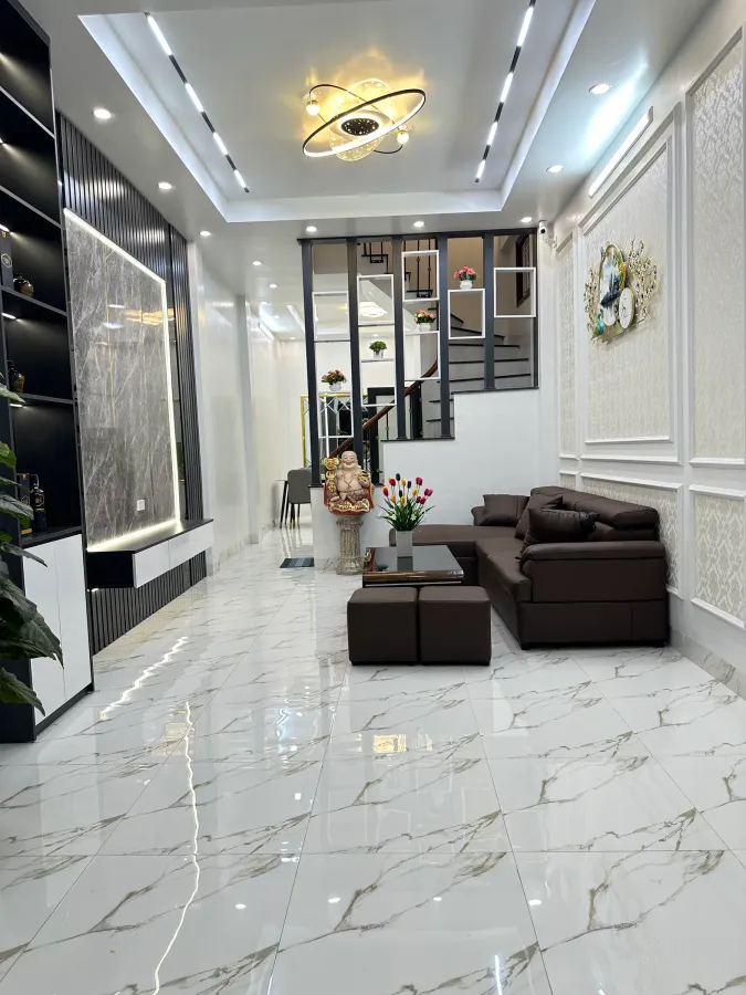 Nhà mới đẹp Liên Mạc, Bắc Từ Liêm, 10m ô tô, lô góc, thang máy, nở hậu, 36m2, 5 tầng, 4.x tỷ (x nhỏ)