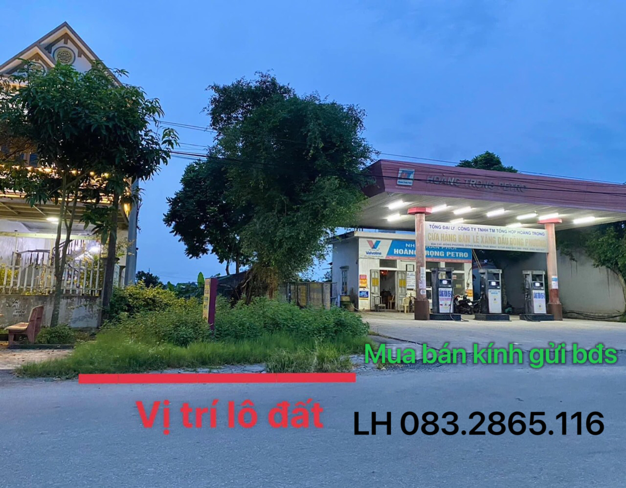 BÁN GẤP LÔ ĐẤT TẠI ĐÔNG HƯNG THÁI BÌNH 1 Tỷ 750 triệu DT 100M2 MẶT ĐƯỜNG QL ,LH083 2865 116