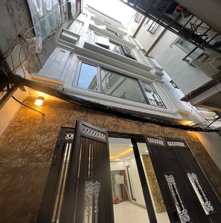 ĐIỂM NHẤN!! BÁN NHANH NHÀ Vĩnh Hưng gần Chợ đêm SV 34m × 5 Tầng. 6 Ngủ. Dòng tiền 250 - 300 triệu/năm.Chỉ 4 tỷ 850 triệu