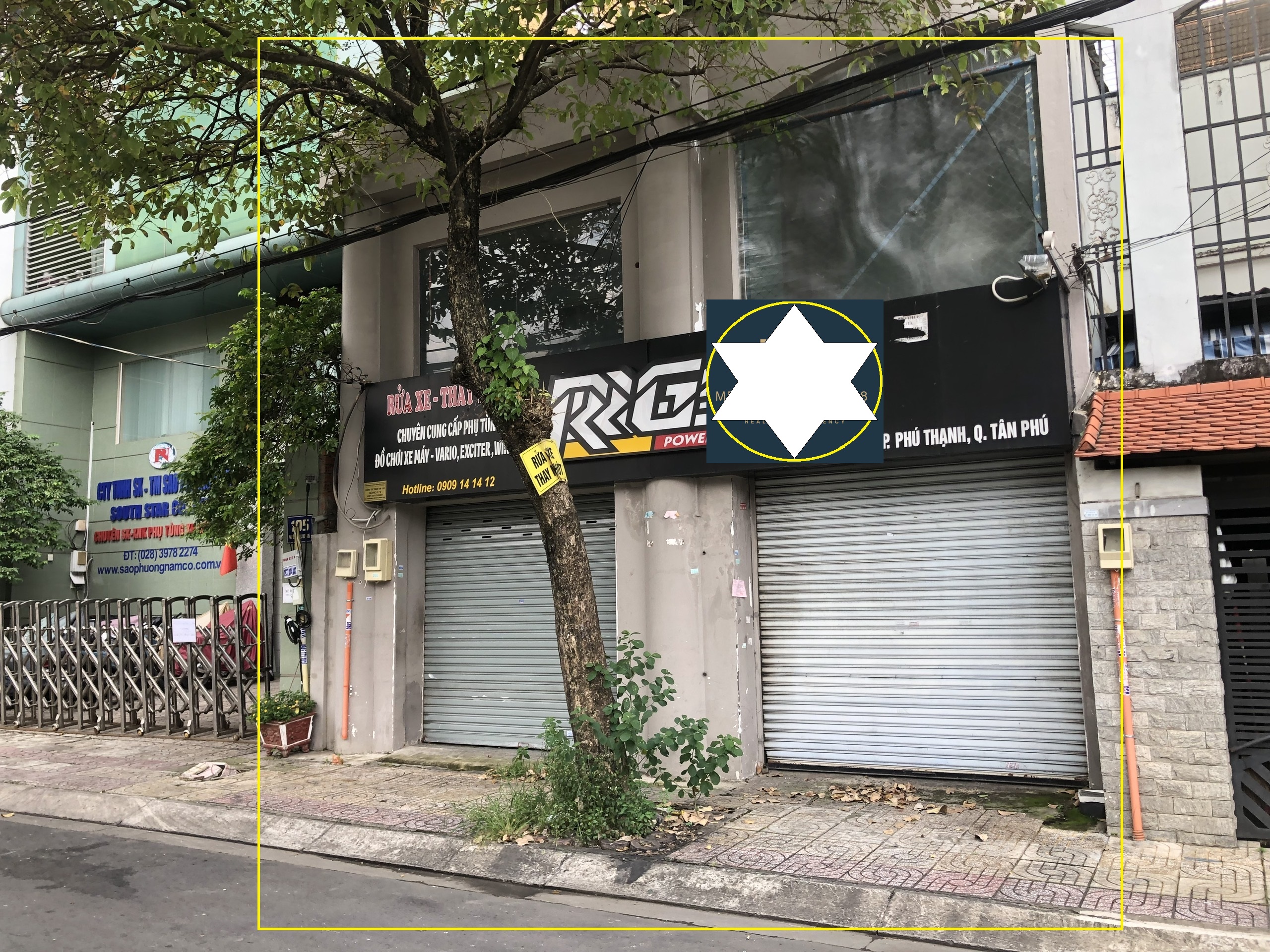 HIẾM-Cho thuê nhà Mặt Tiền Hiền Vương 160m2, 1LẦU, 23 Triệu - NGANG 8M