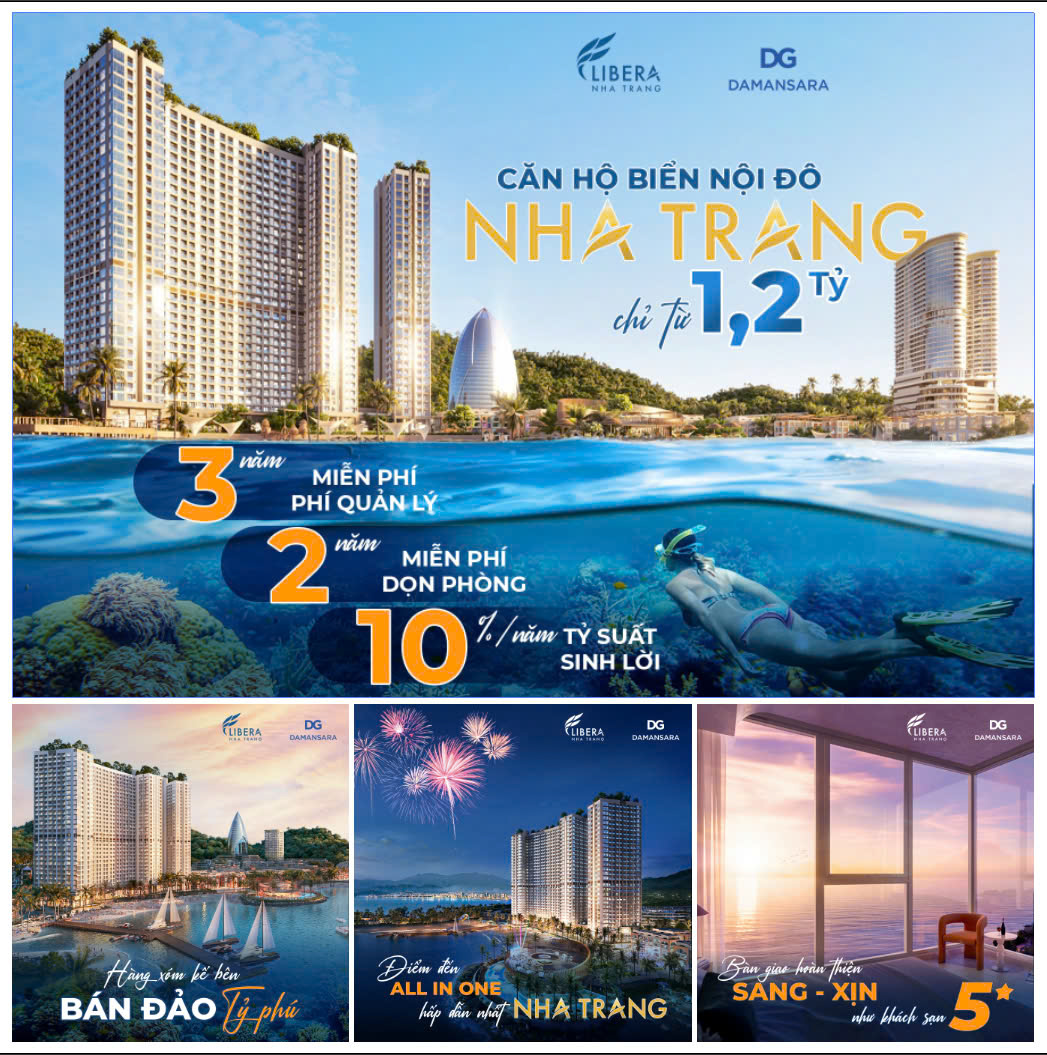 Quỹ căn độc quyền 9 căn Studio view biển giá đợt 1. Chiết khấu 28% trực tiếp vào giá bán