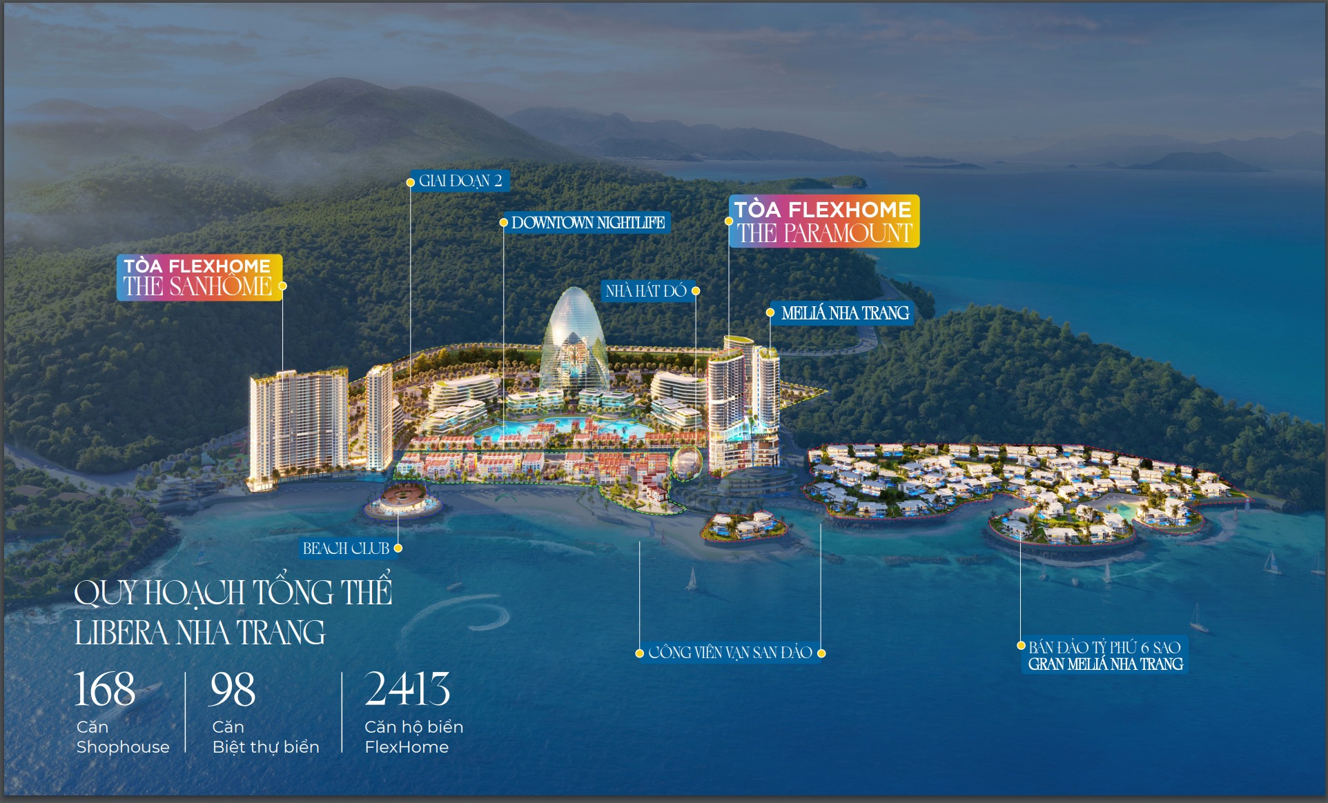 Suất nội bộ Libera Nha Trang | 1.2Tỷ căn hộ Full nội thất | Tặng 3 năm PQL & 2 năm dọn phòng