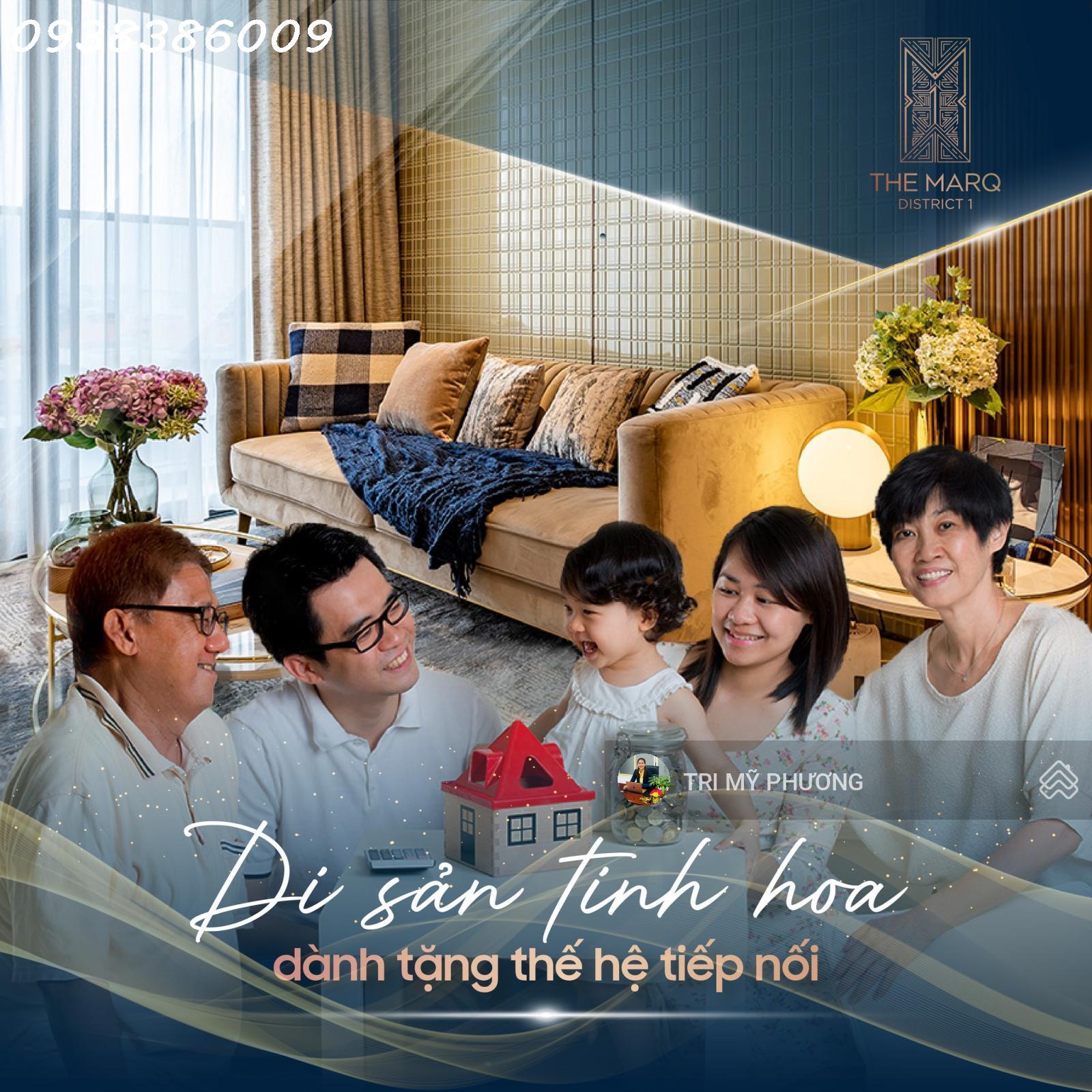 Chính chủ bán căn 1PN "The Marq - Quận 1" - đặc quyền cho giới tinh hoa chọn sống sang giữa lòng SG náo nhiệt