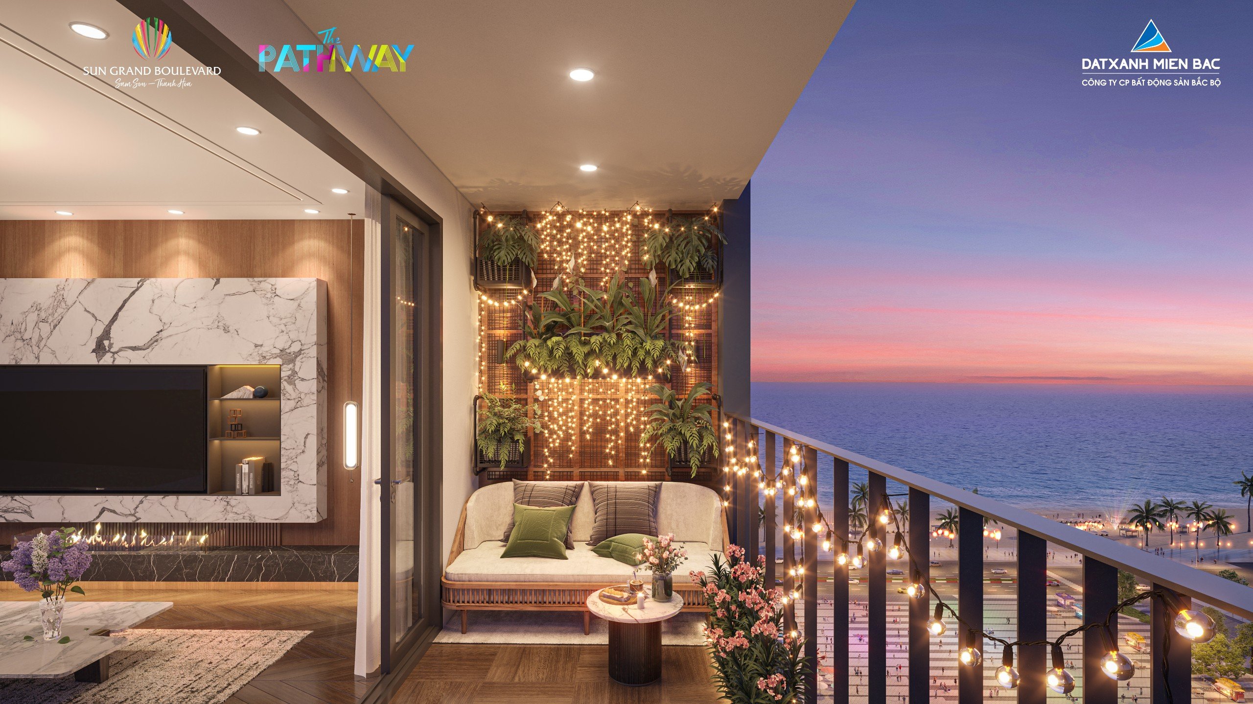 Chào bán căn góc P1 -1612B dự án Sun The Pathway Sầm Sơn