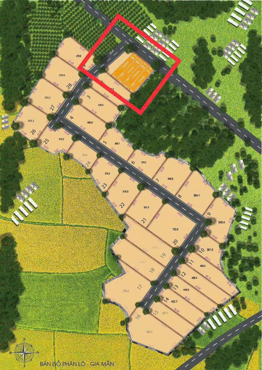 Chủ ngộp cần bán 2 lô đất QL55, Láng Dài, BRVT