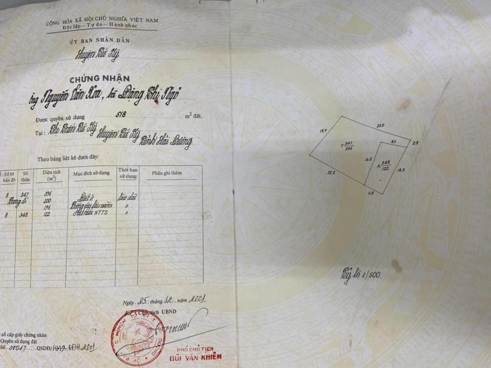 ĐẤT ĐẸP - GIÁ TỐT - CẦN BÁN GẤP LÔ Đất ĐẸP Tại Thị Trấn Tứ Kỳ - Huyện Tứ Kỳ - Tỉnh Hải Dương