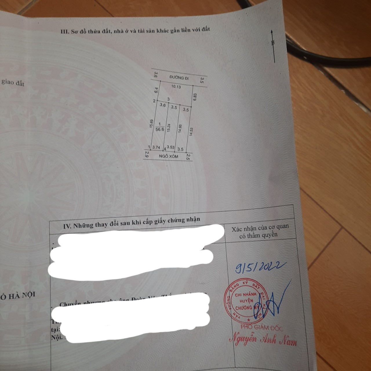 chủ gửi bán lô đất 56.5 m cách tỉnh lộ 419 khoảng 100m đường ô tô thoải mãi gần trường học cấp 1 cấp 2 và khối hành