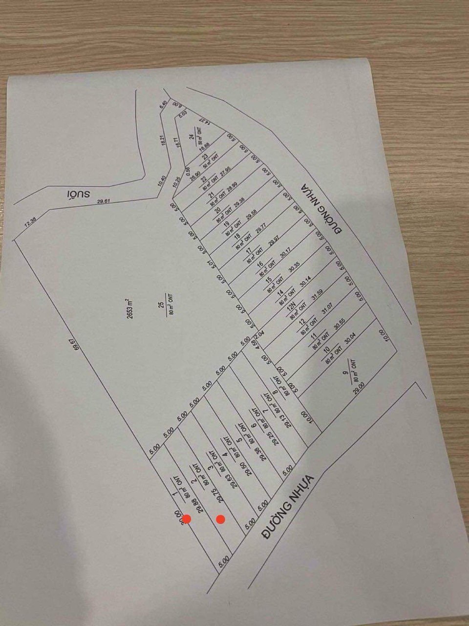 Chỉ 680tr bớt Lộc có ngay lô đất đường nhựa khu dân cư đá bạc