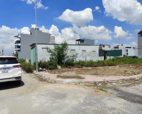 Bán 93m² ô góc đất dịch vụ xã Song Phương - Ngay chợ đầu mối Song Phương và đường liên khu 8