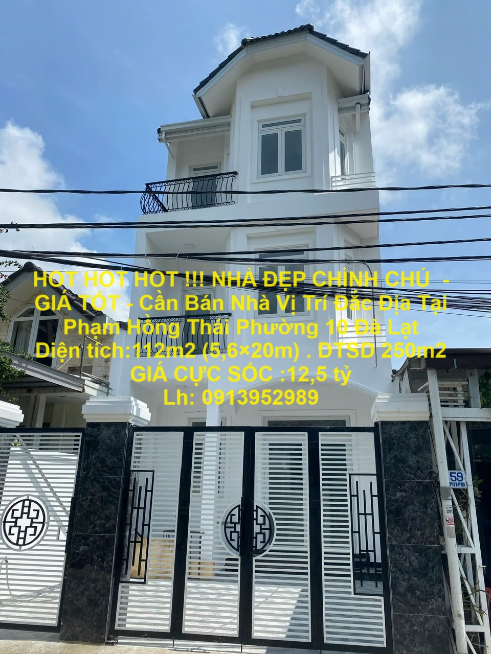 HOT HOT HOT !!! NHÀ ĐẸP CHÍNH CHỦ - GIÁ TỐT - Cần Bán Nhà Vị Trí Đắc Địa Tại Phạm Hồng Thái Phường 10 Đà Lạt