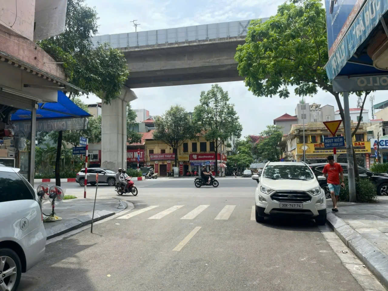 BÁN NHÀ-MẶT PHỐ-QUANG TRUNG - HÀ ĐÔNG-DT-75M2X4 TẦNG,