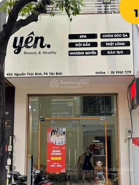 Chính chủ Cho thuê nhà mặt phố 60m2-đường Nguyễn Thái Bình ô tô tránh, kinh doanh đa ngành nghề