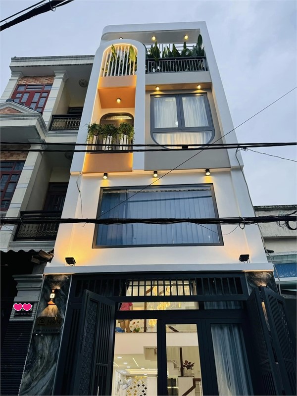 Nhà Siêu đẹp 4 Tầng Full nội thất, Hẻm 5m Đường Số 1, Phường 16, Gò Vấp, chỉ 6.38 tỷ