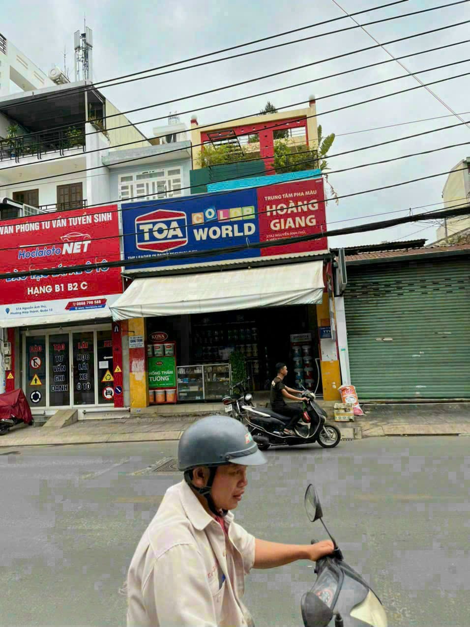 BÁN NHÀ MẶT TIỀN NGUYỄN ẢNH THỦ, HIỆP THÀNH, Q12, (5x25) ĐÚC 3 TẤM GIÁ 16 T