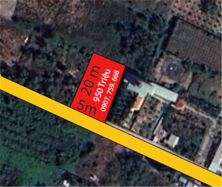 ĐẤT GẦN QUẬN 9 ! FULL THỔ, GIÁ 950 TRIỆU/100M2, NHƠN TRẠCH !