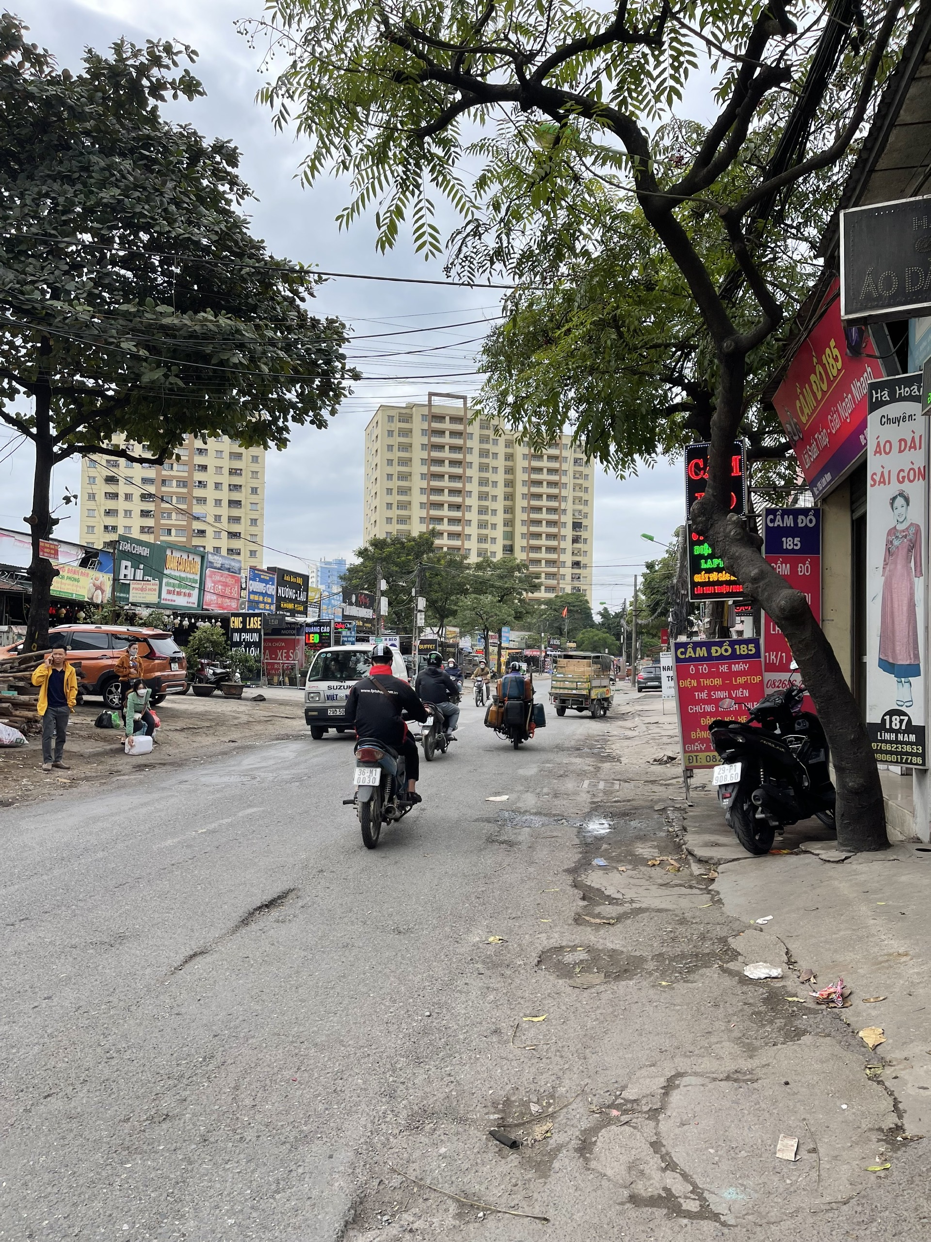 Bán nhà khu phân lô phố LĨNH NAM - Hoàng Mai, ô tô tránh, vỉa hè, view hồ, 63m2 x 4 tầng, 12 tỷ